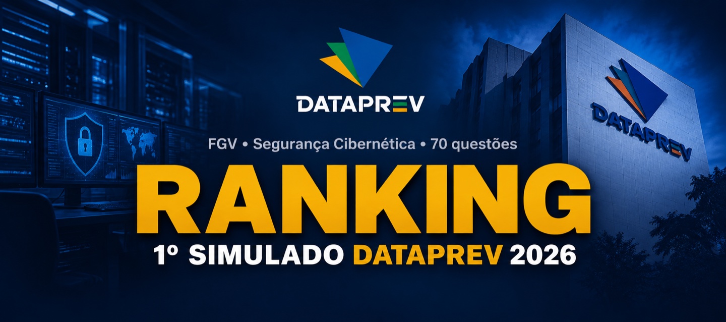 1º Simulado Dataprev 2026 — Segurança Cibernética
